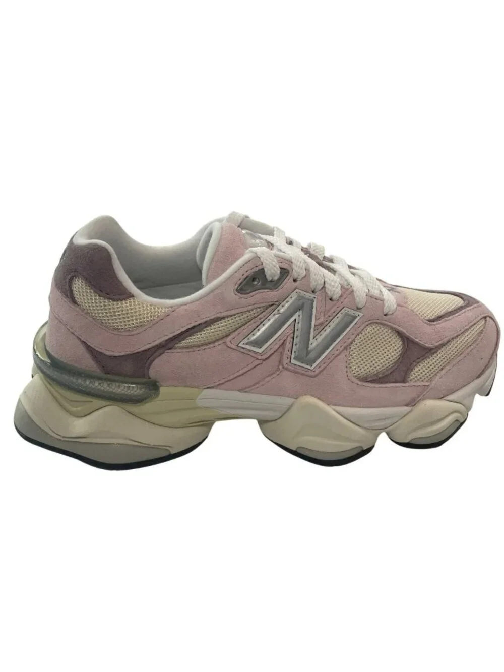 New Balance 9060 Lifestyle Shoes Pink Beige Suede Women's Size 9.5 MSRP$160 NIB - Picture 2 of 9